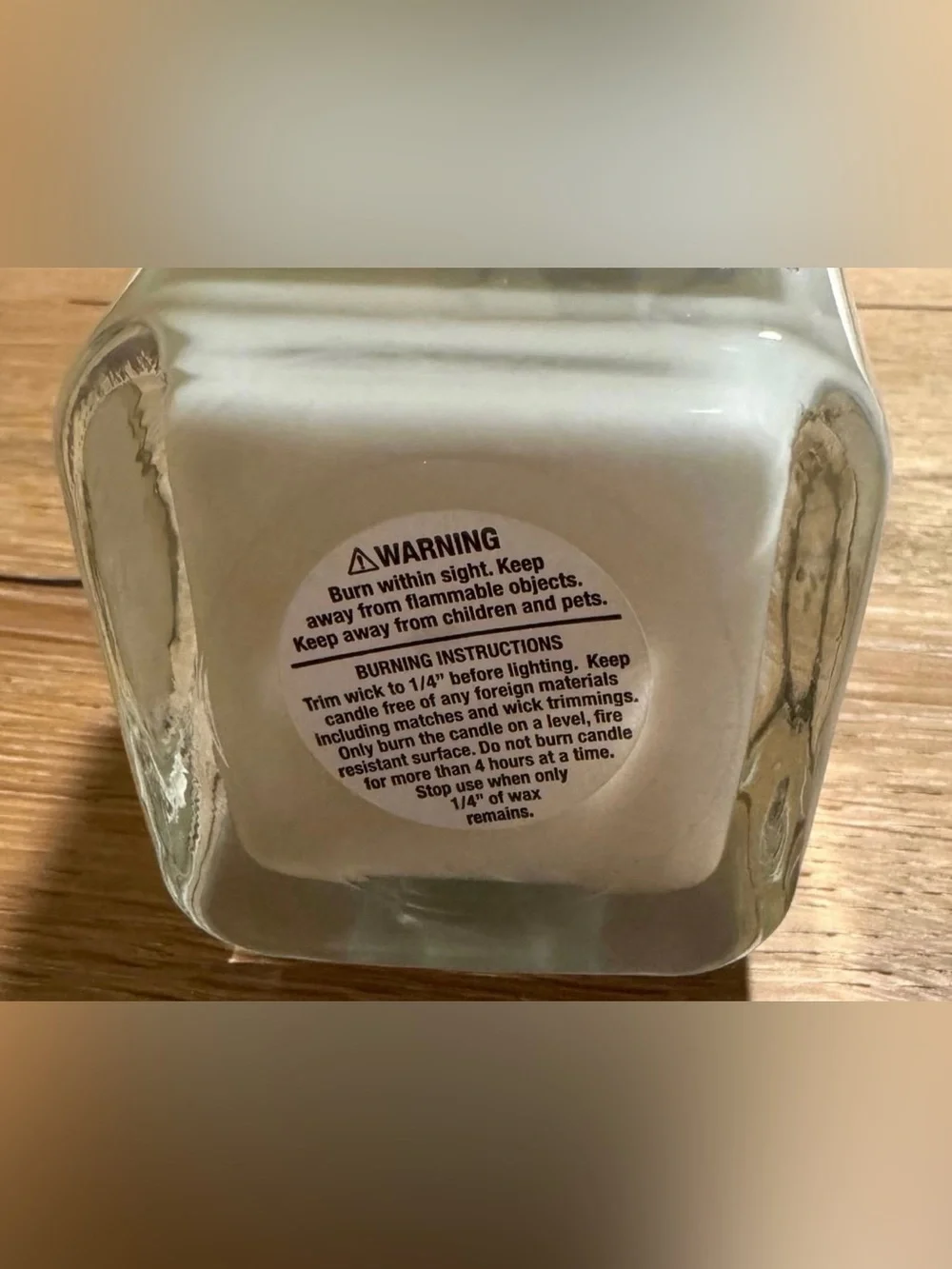 New Moon Beginnings Peaceful Home Crystal Soy Glass Candle 7.5 ounce New